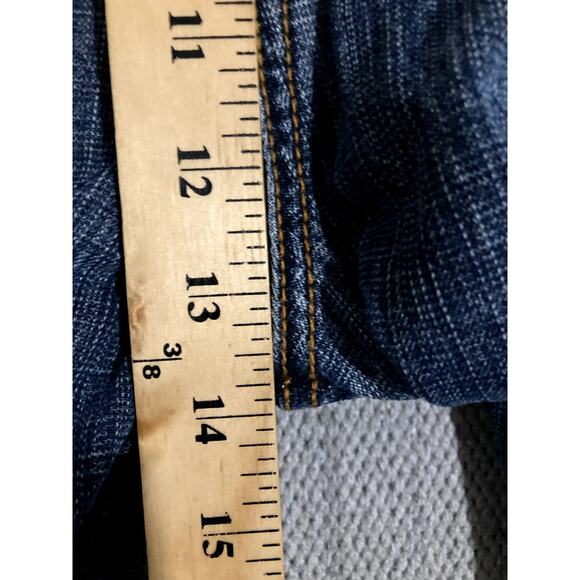 Marithe Francois Girbaud Vintage Jean's Mens 38X32 Blue Baggy Straight Skate Y2K - Picture 9 of 11